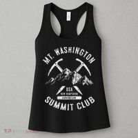 Mount Washington Summit Club I Climbed Mt Washington Women's Tank Top thumb 3