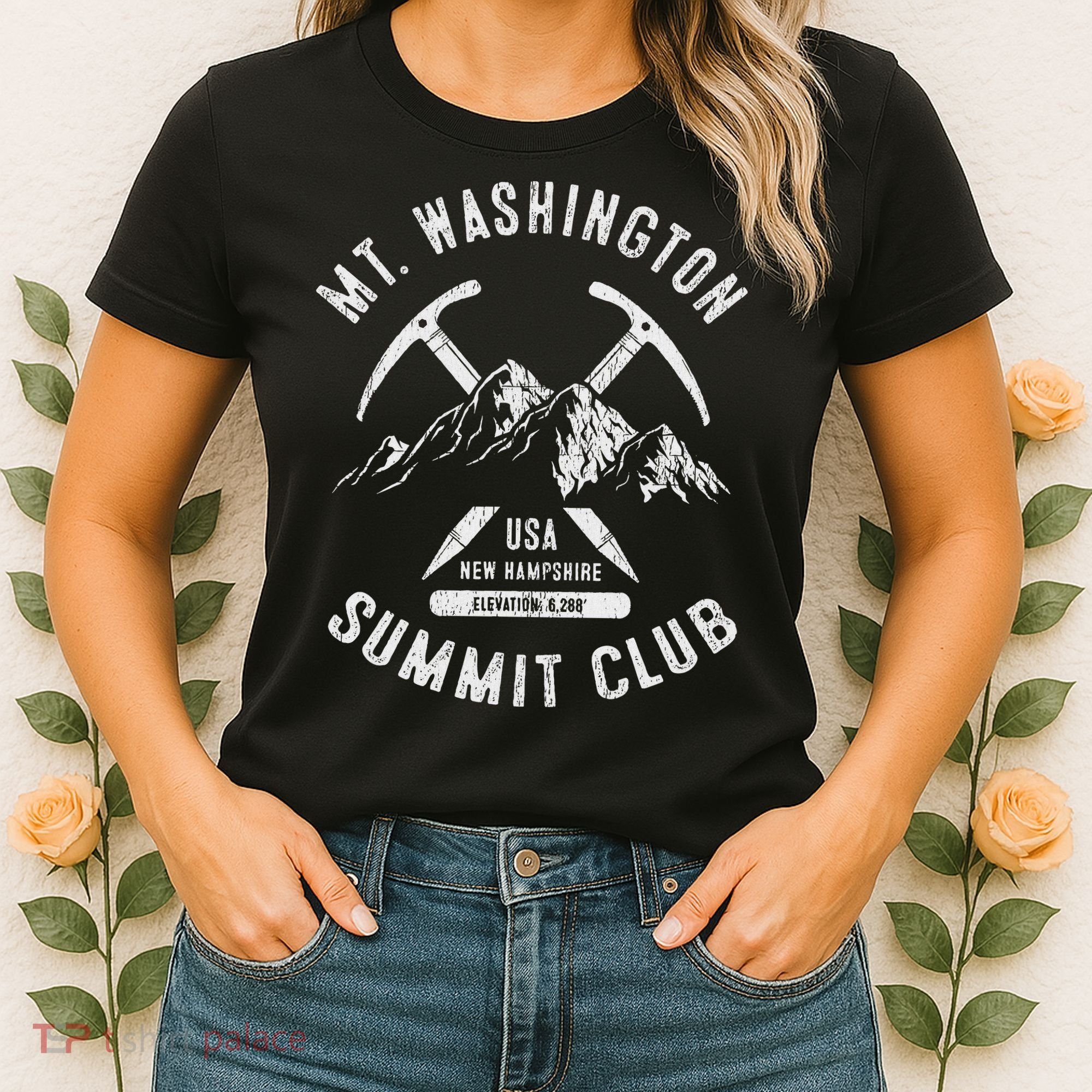 Mount Washington Summit Club I Climbed Mt Washington Women's T-Shirt