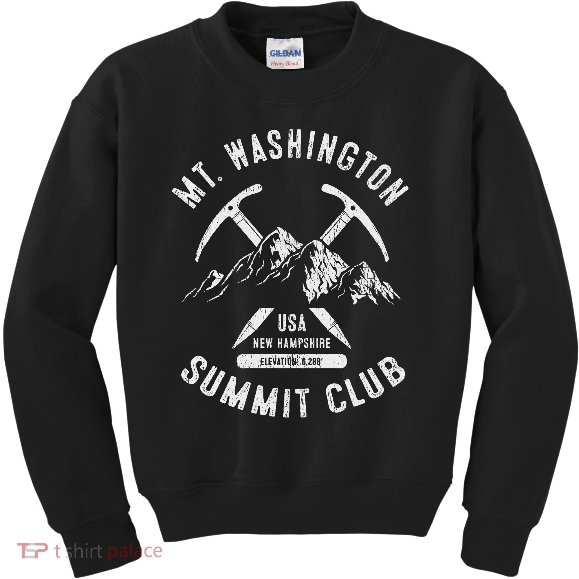 Mount Washington Summit Club I Climbed Mt Washington Kids Sweatshirt