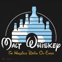 Malt Whiskey Shirts Happiest Drink Funny Pun Parody Ornament thumb 1