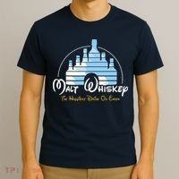 Malt Whiskey Shirts Happiest Drink Funny Pun Parody T-Shirt thumb 3