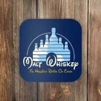 Malt Whiskey Shirts Happiest Drink Funny Pun Parody Coaster thumb 0