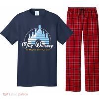 Malt Whiskey Shirts Happiest Drink Funny Pun Parody Pajama Set thumb 0