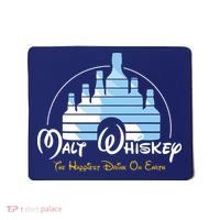 Malt Whiskey Shirts Happiest Drink Funny Pun Parody Mousepad thumb 0