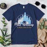 Malt Whiskey Shirts Happiest Drink Funny Pun Parody Premium T-Shirt thumb 2