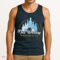 Malt Whiskey Shirts Happiest Drink Funny Pun Parody Tank Top thumb 3