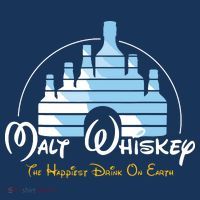 Malt Whiskey Shirts Happiest Drink Funny Pun Parody Women's T-Shirt thumb 6