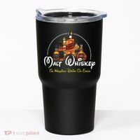 Malt Whiskey Shirts Happiest Drink Funny Pun Parody Tumbler thumb 0