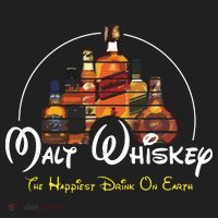 Malt Whiskey Shirts Happiest Drink Funny Pun Parody Tumbler thumb 3