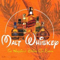 Malt Whiskey Shirts Happiest Drink Funny Pun Parody Kati Licensed 12" Camo Cuffed Beanie thumb 2