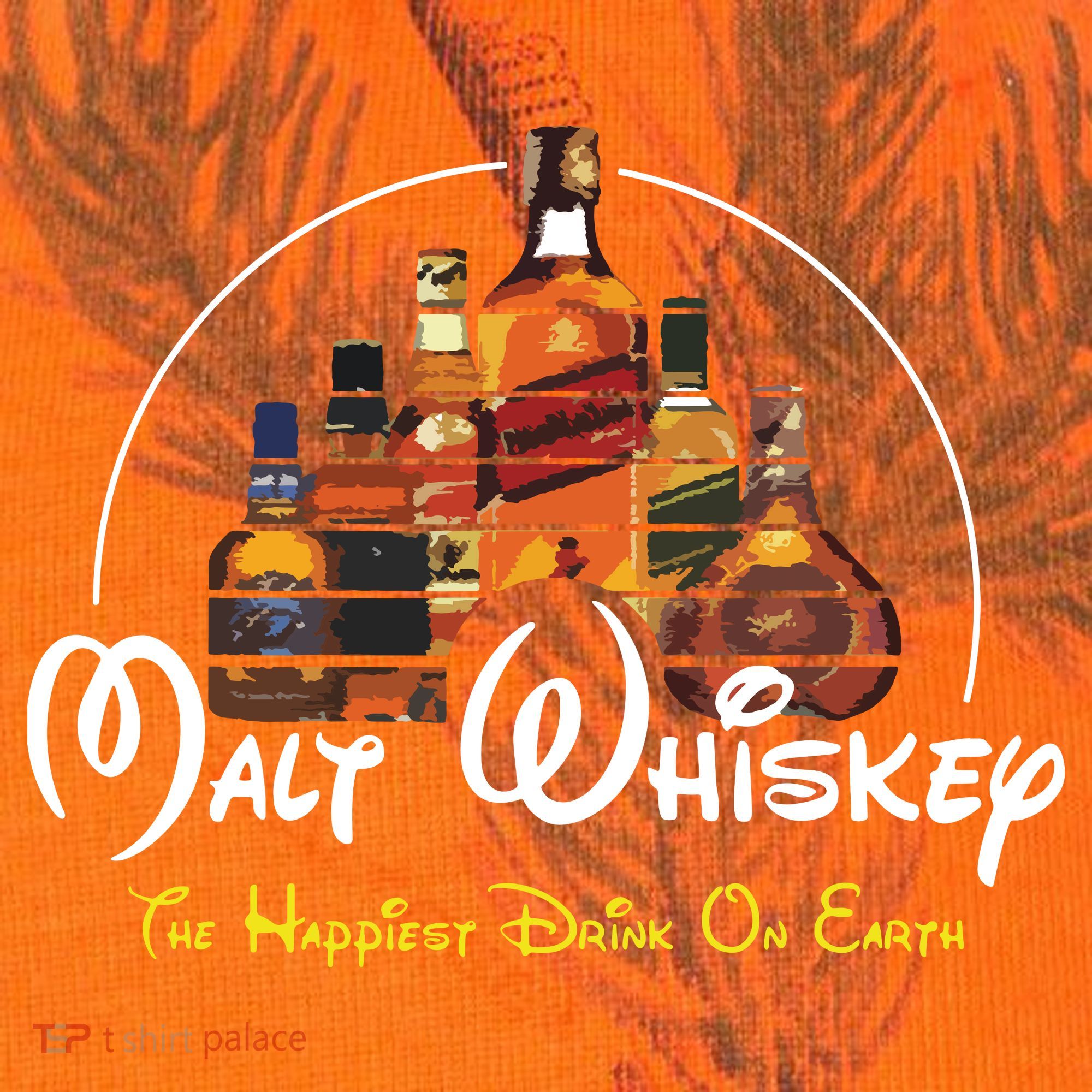 Malt Whiskey Shirts Happiest Drink Funny Pun Parody Kati Licensed 12" Camo Cuffed Beanie