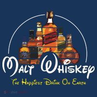 Malt Whiskey Shirts Happiest Drink Funny Pun Parody T-Shirt thumb 7