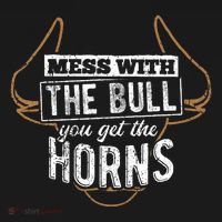 Mess With The Bull You Get The Horns Bullfighter Longhorn Women's Tank Top thumb 5