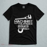 Machinist With Tolerance Issues.Machinis Funny Gift T-Shirt thumb 5