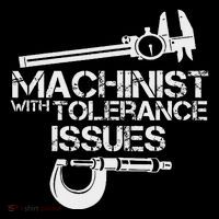 Machinist With Tolerance Issues.Machinis Funny Gift Bucket Hat thumb 4