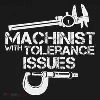Machinist With Tolerance Issues.Machinis Funny Gift Bucket Hat thumb 4