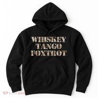 Military Whisky Tango Foxtrot (wtf) Camouflage Hoodie thumb 0