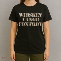 Military Whisky Tango Foxtrot (wtf) Camouflage T-Shirt thumb 4