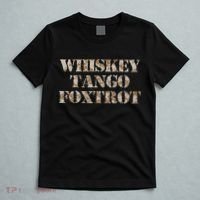 Military Whisky Tango Foxtrot (wtf) Camouflage T-Shirt thumb 5