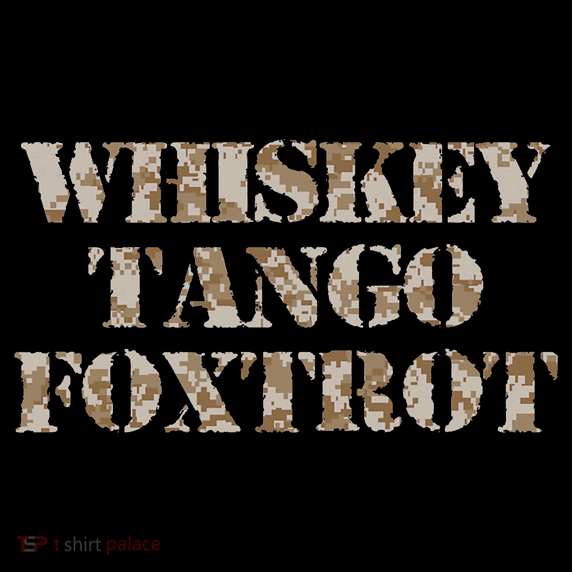 Military Whisky Tango Foxtrot (wtf) Camouflage Women's Hoodie