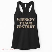 Military Whisky Tango Foxtrot (wtf) Camouflage Women's Tank Top thumb 0