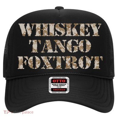 Military Whisky Tango Foxtrot (wtf) Camouflage Hat