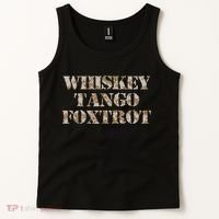 Military Whisky Tango Foxtrot (wtf) Camouflage Tank Top thumb 2