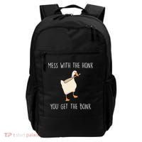 Mess With The Honk You Get The Bonk Backpack thumb 0