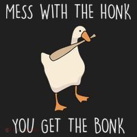Mess With The Honk You Get The Bonk Beanie thumb 2