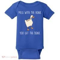 Mess With The Honk You Get The Bonk Baby Bodysuit thumb 0
