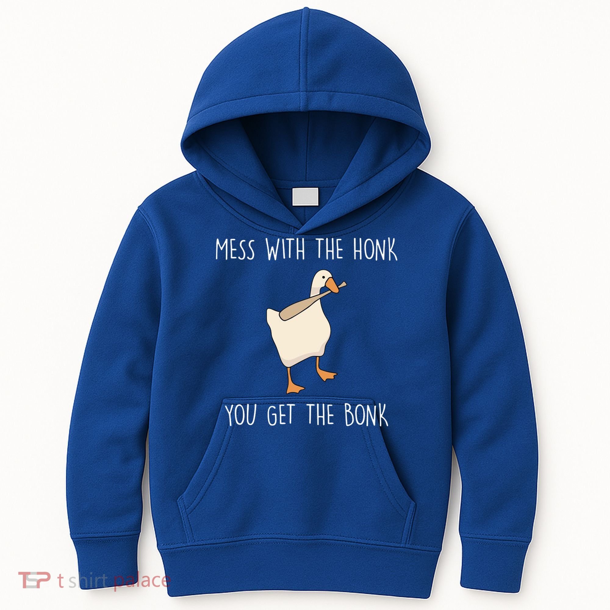 Mess With The Honk You Get The Bonk Kids Hoodie
