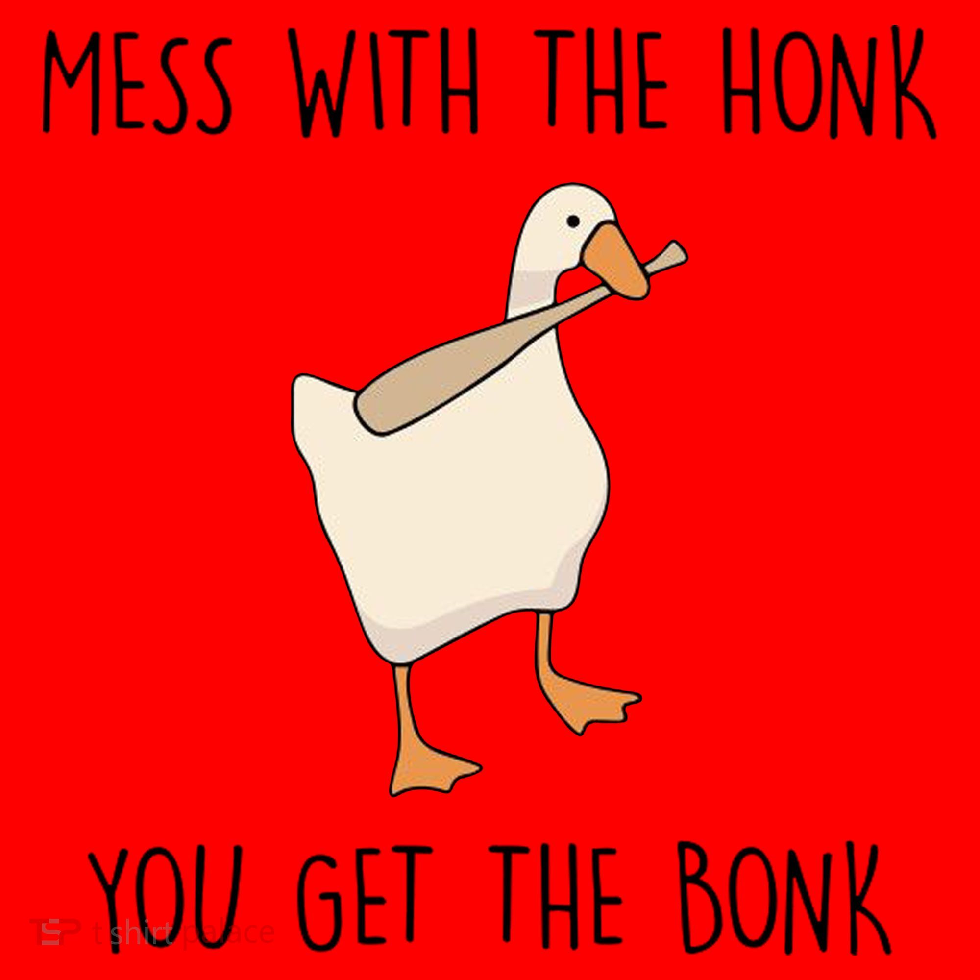 Mess With The Honk You Get The Bonk Santa Hat