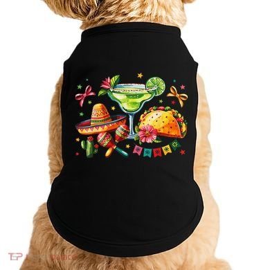 Mexico Wine Tequila Margarita Drinking Mexican Cinco De Doggie Tank