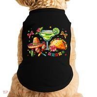 Mexico Wine Tequila Margarita Drinking Mexican Cinco De Doggie Tank thumb 0