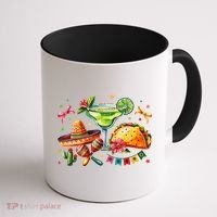 Mexico Wine Tequila Margarita Drinking Mexican Cinco De Coffee Mug thumb 1