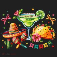 Mexico Wine Tequila Margarita Drinking Mexican Cinco De Beanie thumb 2