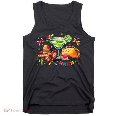 Mexico Wine Tequila Margarita Drinking Mexican Cinco De Tank Top