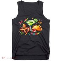 Mexico Wine Tequila Margarita Drinking Mexican Cinco De Tank Top thumb 0
