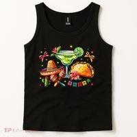 Mexico Wine Tequila Margarita Drinking Mexican Cinco De Tank Top thumb 2
