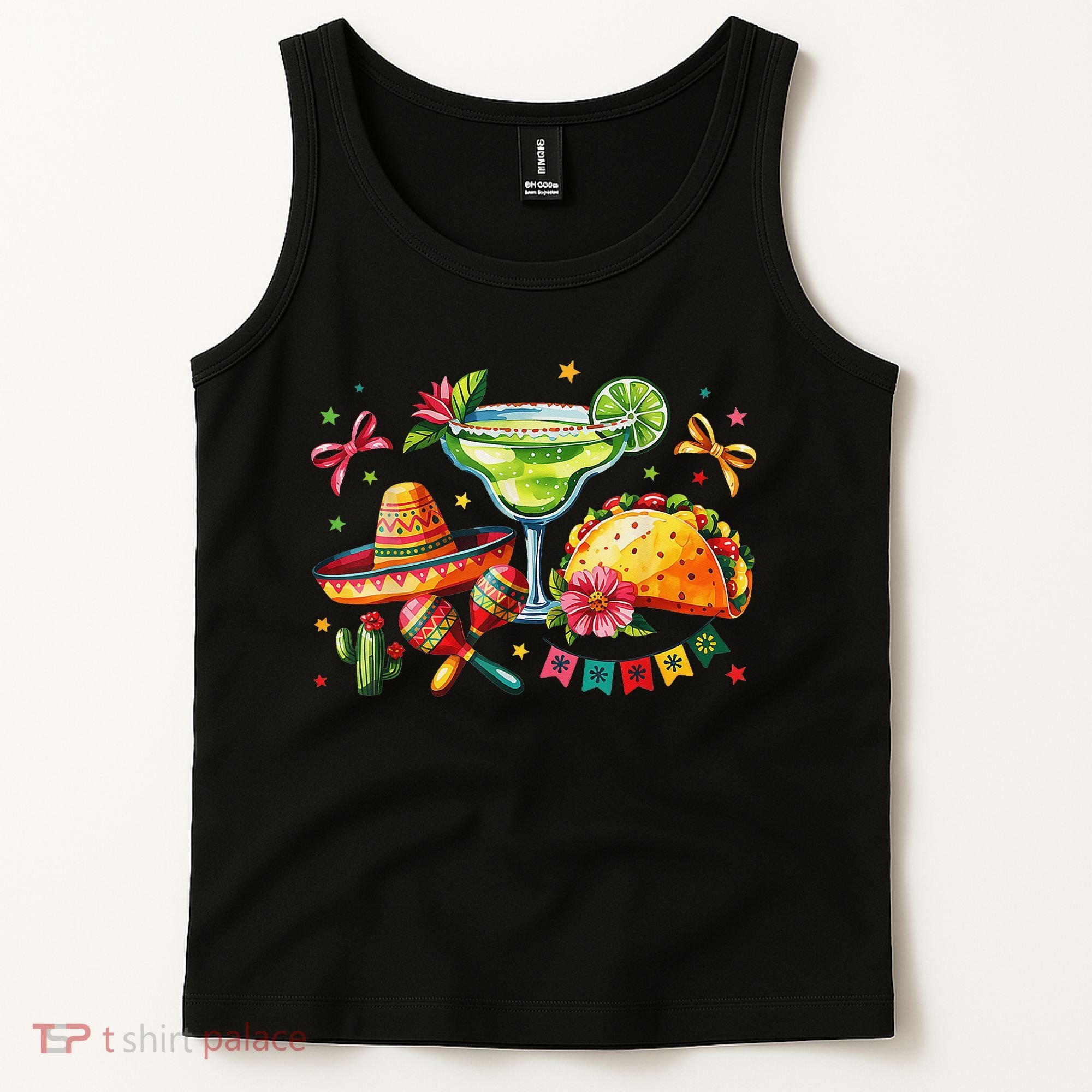 Mexico Wine Tequila Margarita Drinking Mexican Cinco De Tank Top