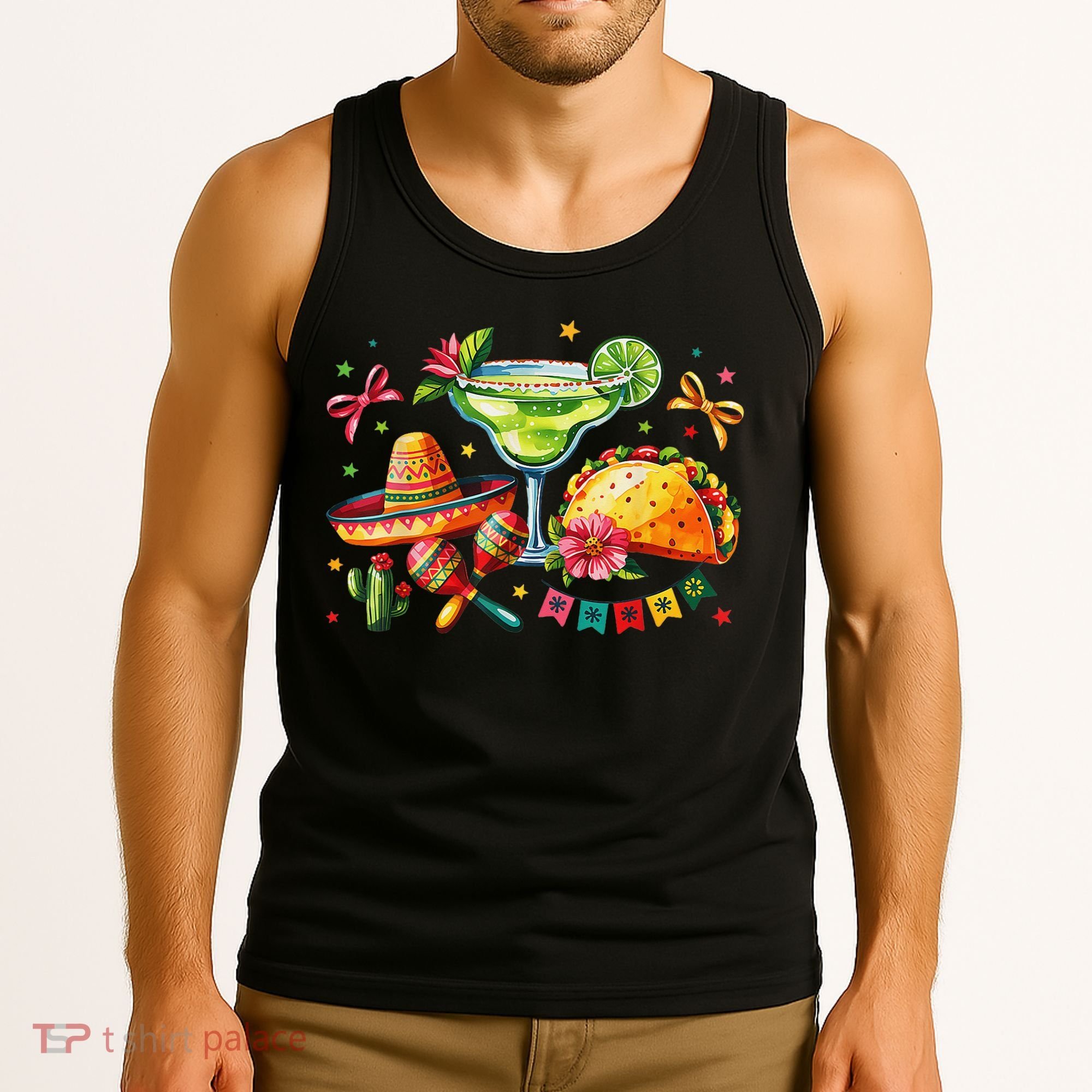 Mexico Wine Tequila Margarita Drinking Mexican Cinco De Tank Top