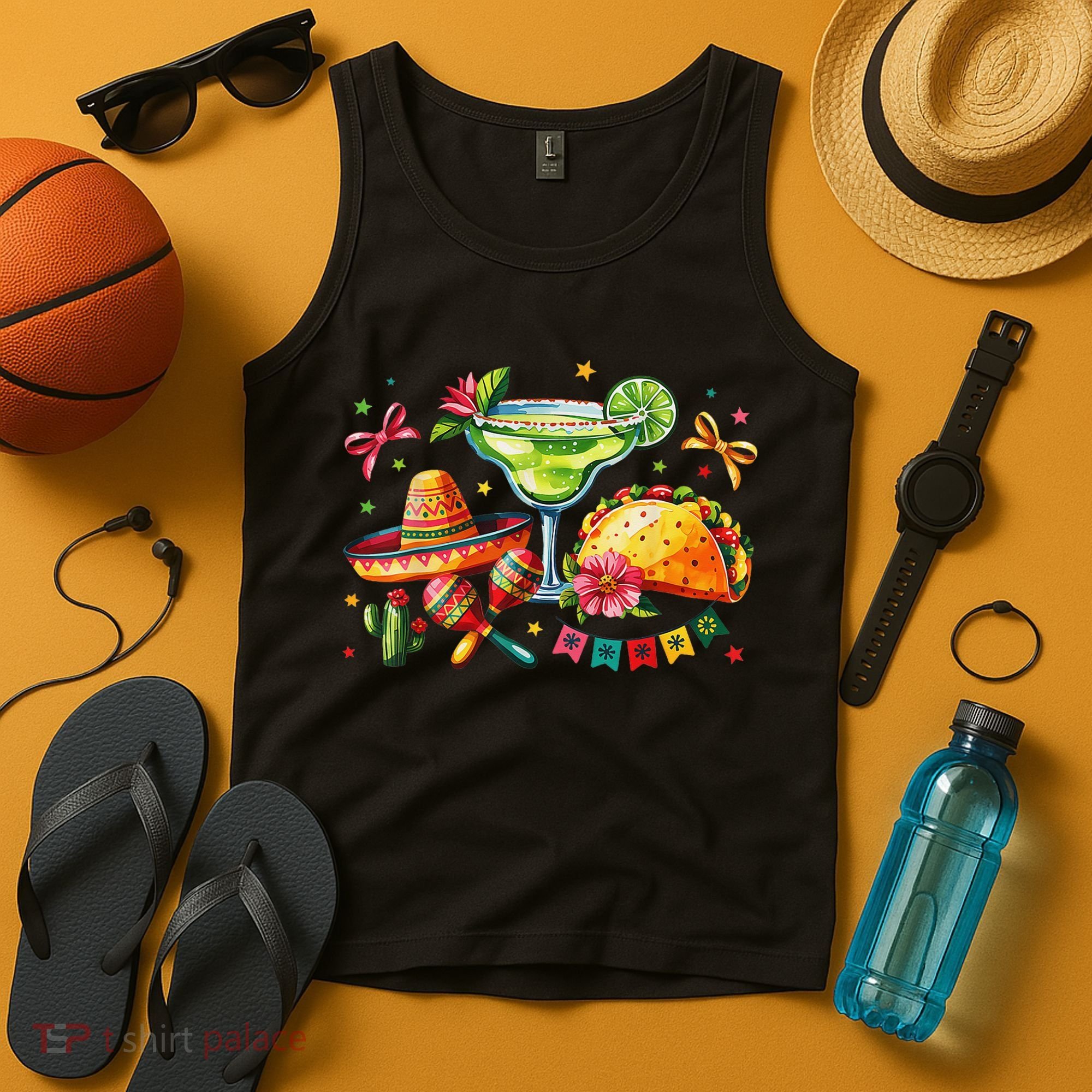 Mexico Wine Tequila Margarita Drinking Mexican Cinco De Tank Top