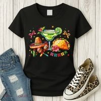 Mexico Wine Tequila Margarita Drinking Mexican Cinco De Women's T-Shirt thumb 3