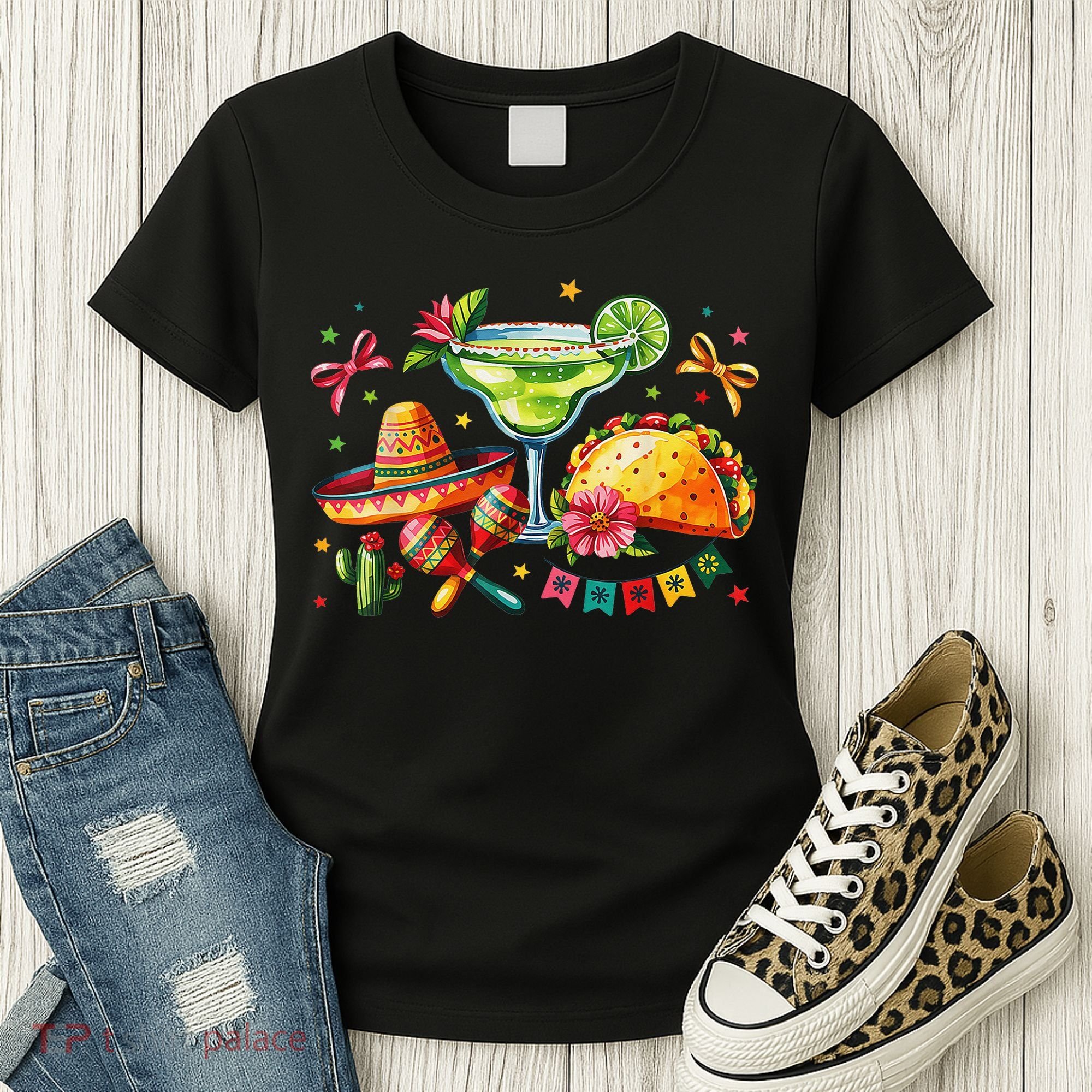 Mexico Wine Tequila Margarita Drinking Mexican Cinco De Women's T-Shirt