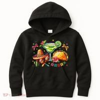 Mexico Wine Tequila Margarita Drinking Mexican Cinco De Kids Hoodie thumb 0