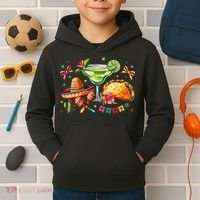 Mexico Wine Tequila Margarita Drinking Mexican Cinco De Kids Hoodie thumb 2