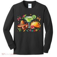 Mexico Wine Tequila Margarita Drinking Mexican Cinco De Kids Long Sleeve Shirt thumb 0