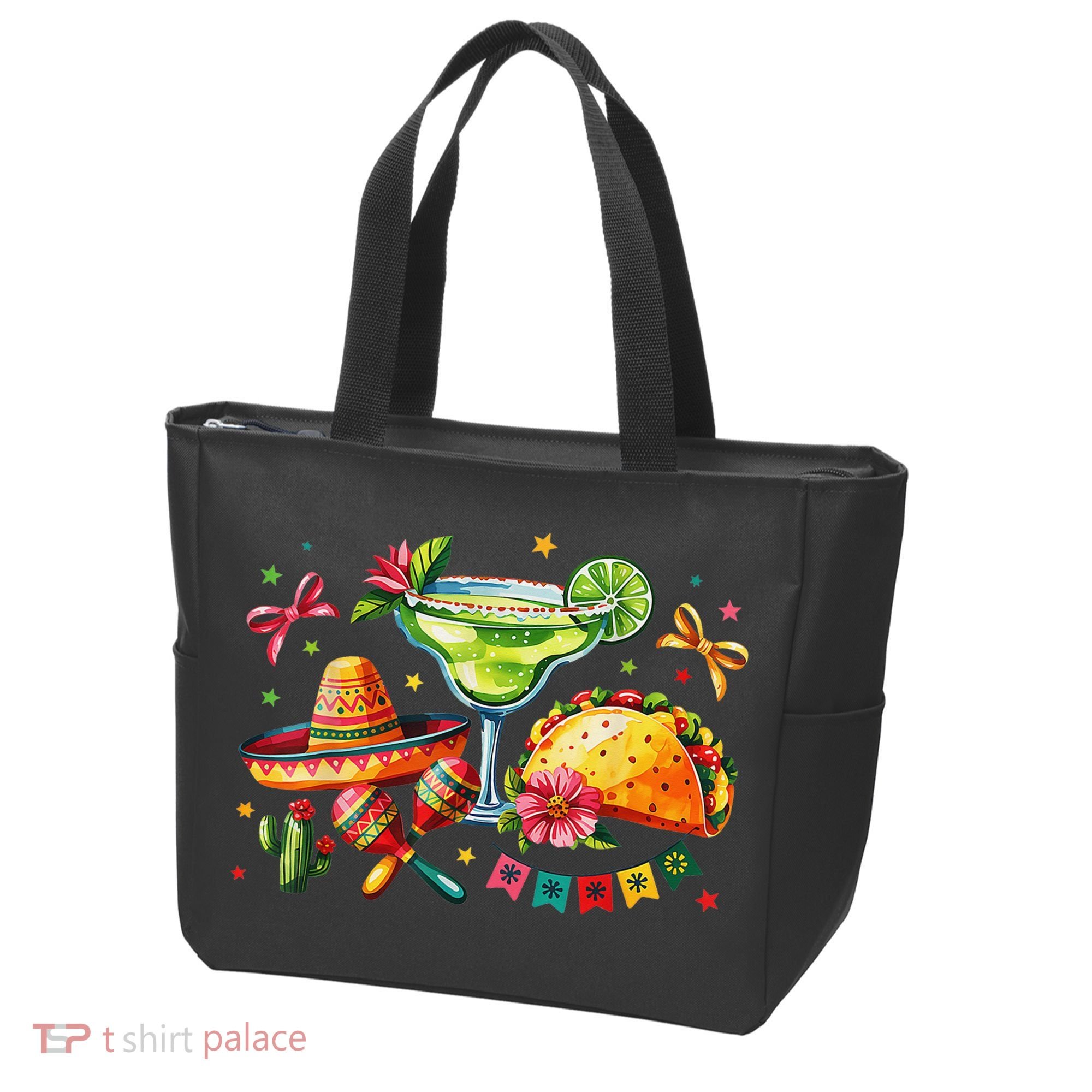 Mexico Wine Tequila Margarita Drinking Mexican Cinco De Tote Bag
