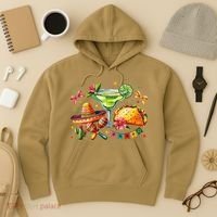 Mexico Wine Tequila Margarita Drinking Mexican Cinco De Hoodie thumb 3