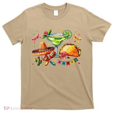 Mexico Wine Tequila Margarita Drinking Mexican Cinco De T-Shirt
